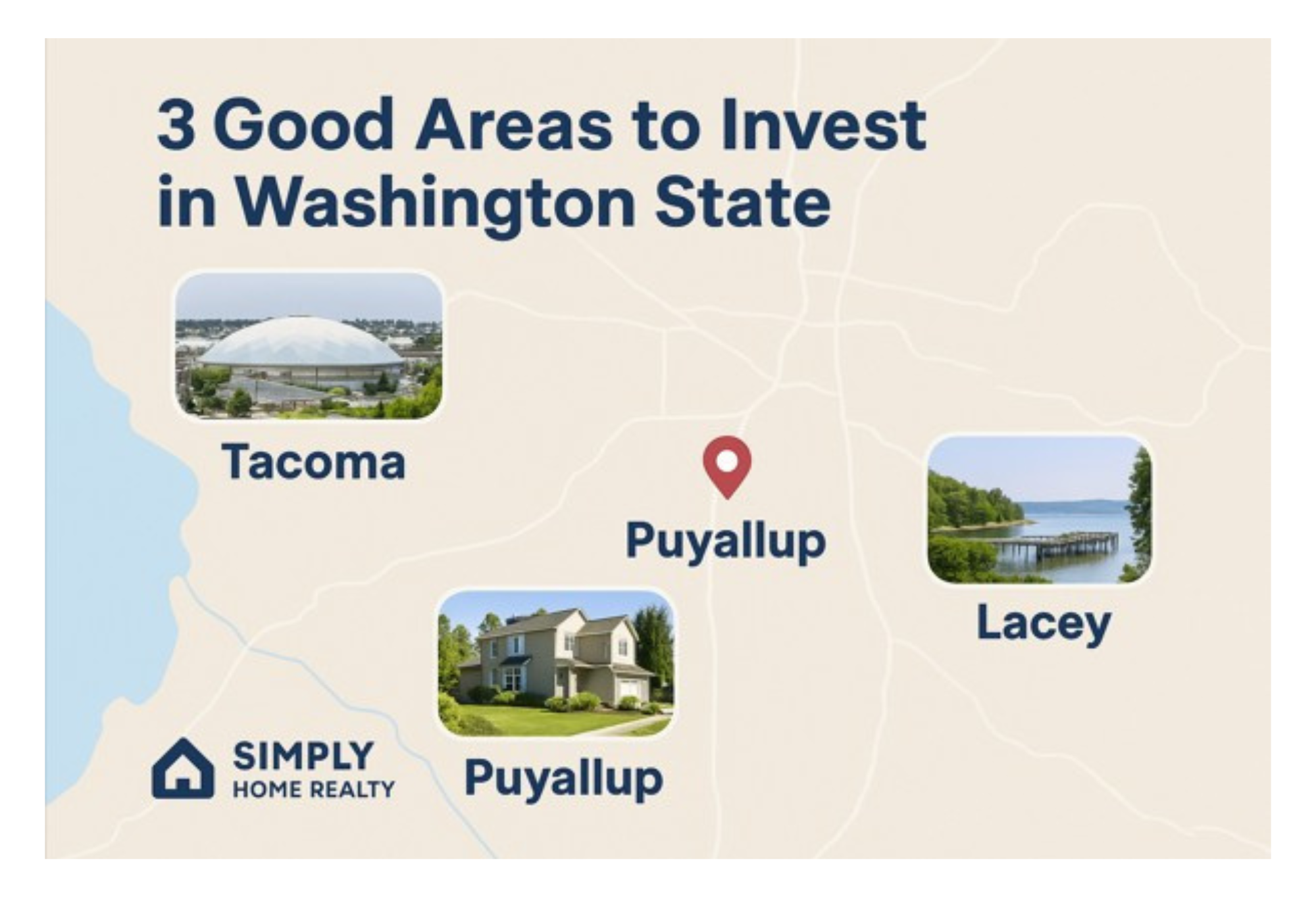 3 Good Areas to Invest in Pierce & Thurston Counties, Washington